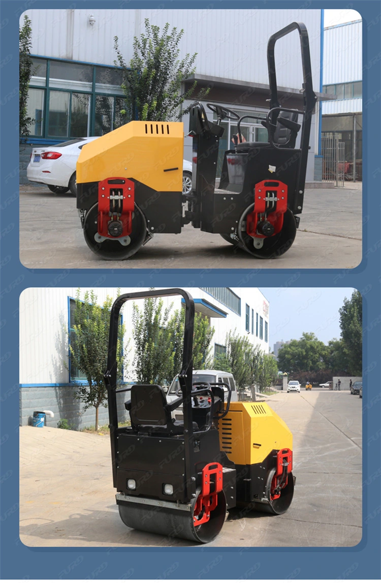 Easy Operated Mini 2ton Asphalt Road Roller with Good Price