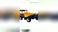 Precio competitivo Mini Dumper sobre orugas con cuerdas plegables como estándar